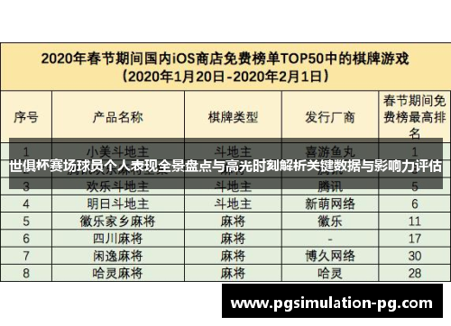 世俱杯赛场球员个人表现全景盘点与高光时刻解析关键数据与影响力评估 世俱杯赛场球员个人表现全景盘点与高光时刻解析关键数据与影响力评估